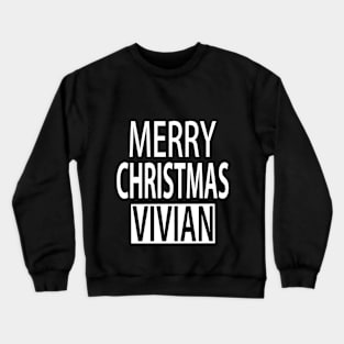 Merry Christmas Vivian Crewneck Sweatshirt